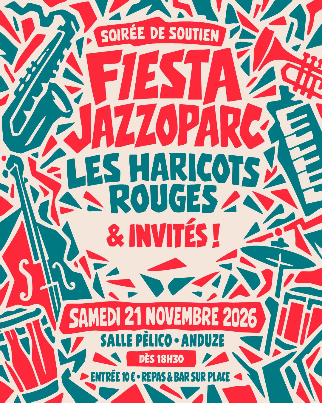 Soirée de soutien à Jazzoparc