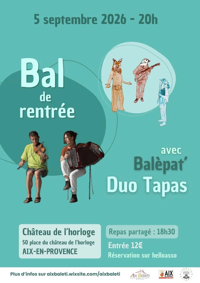 Affiche — Bal de rentrée