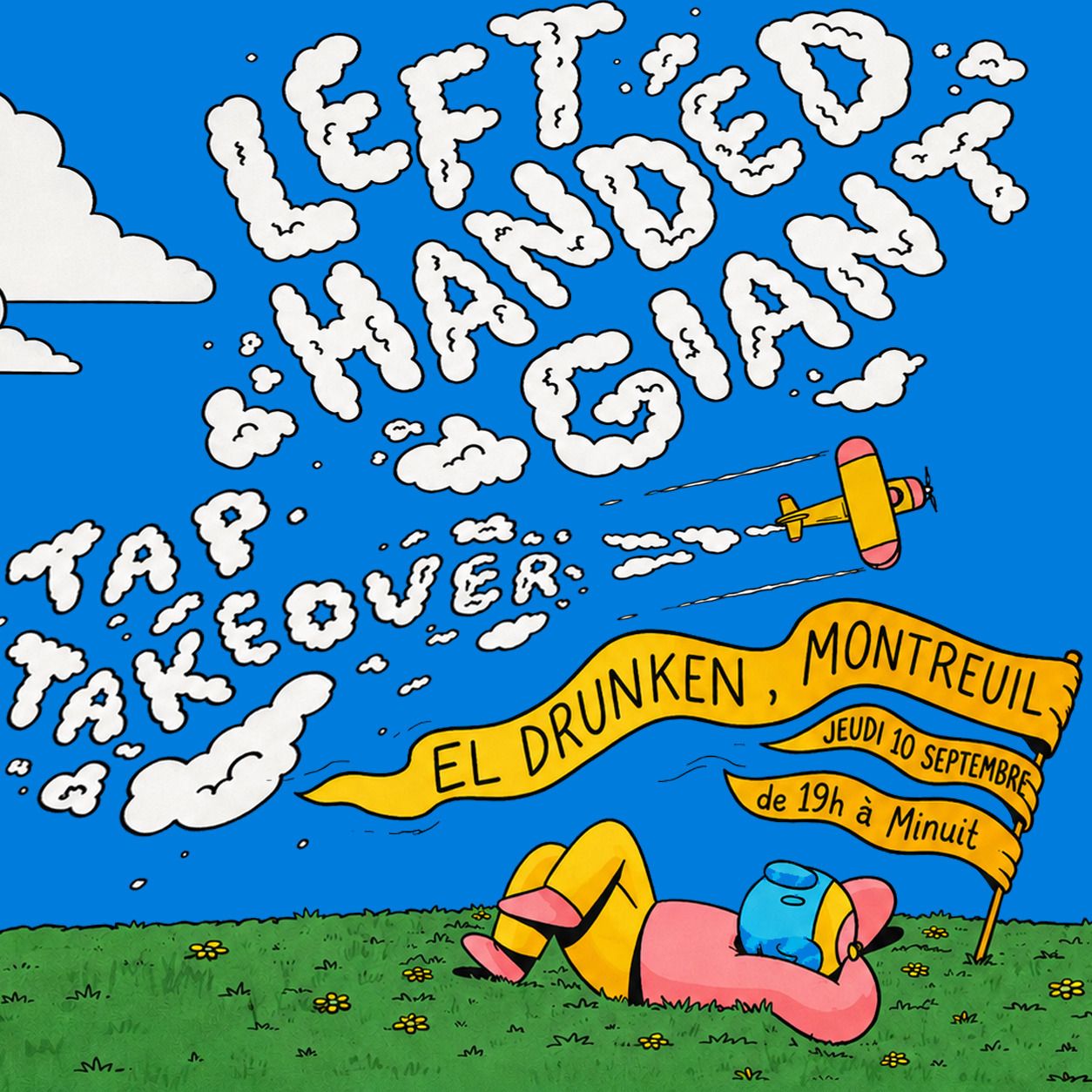 🍺 TAP TAKE OVER : LEFT HANDED GIANT 🍺