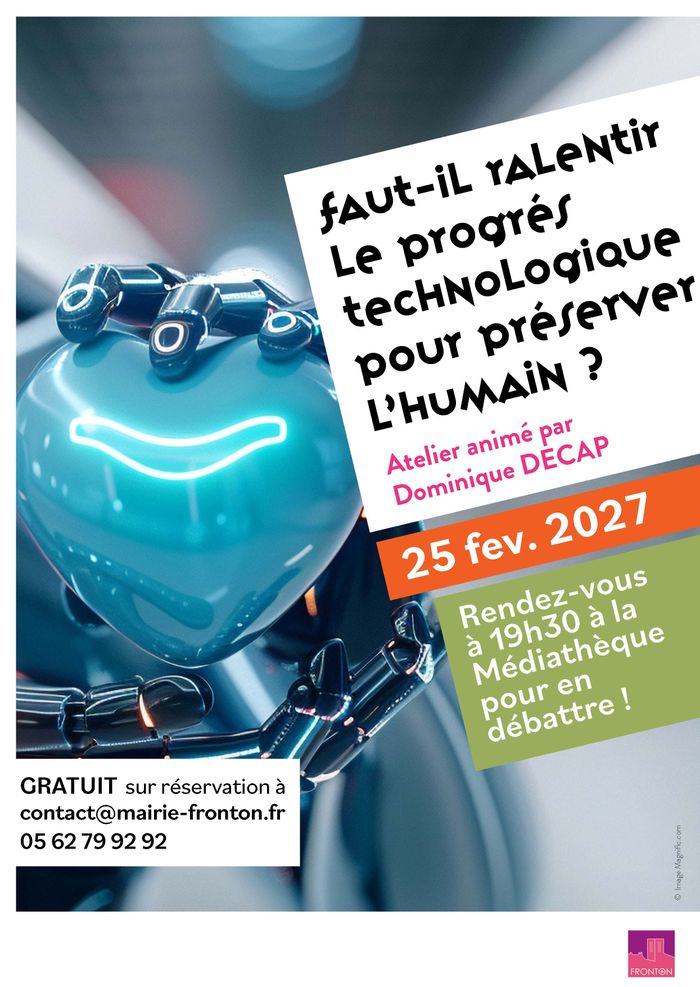 Atelier Philo | Faut-il ralentir le progrès technologique pour préserver l'humain ?