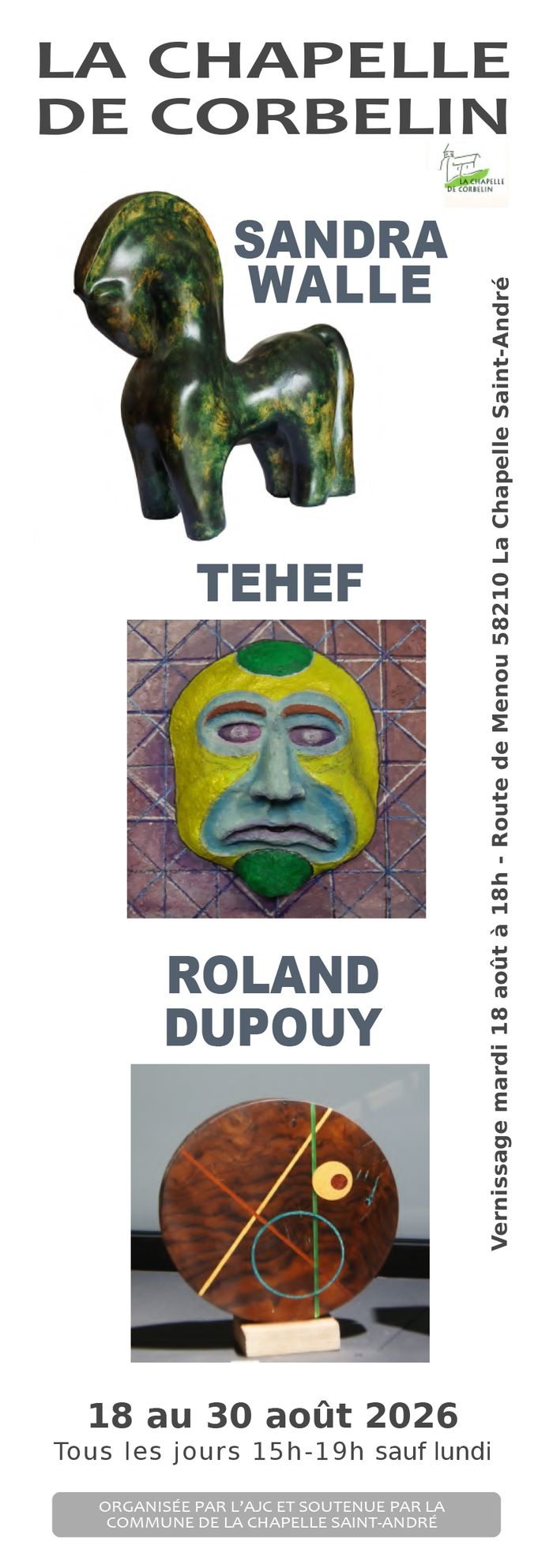 Expo à la Chapelle de Corbelin