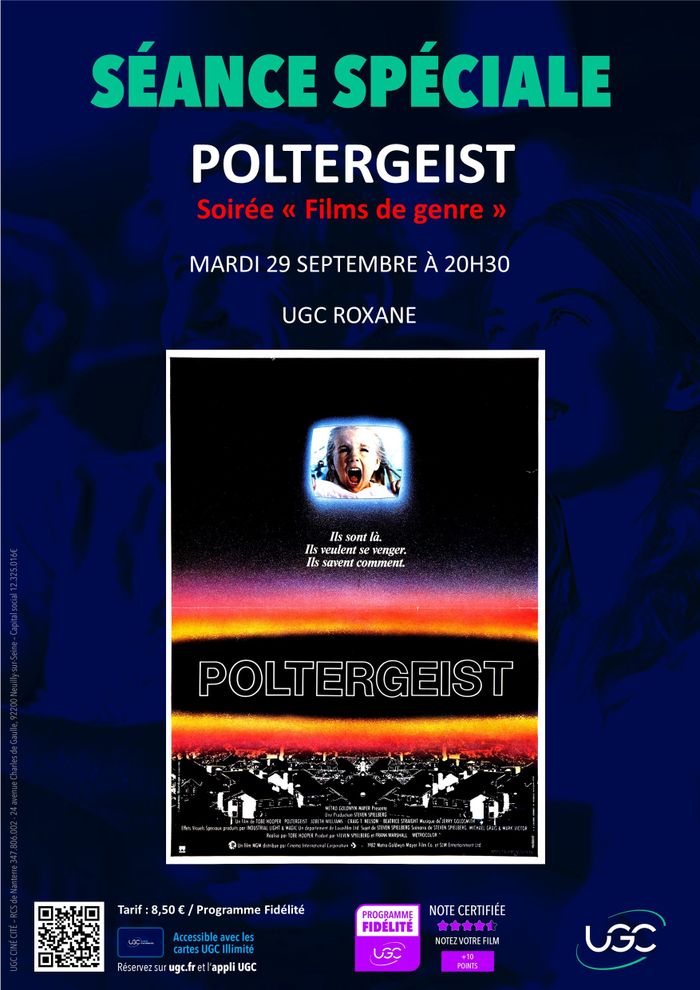 Venez découvrir ou redécouvrir ce classique de Tobe Hooper.