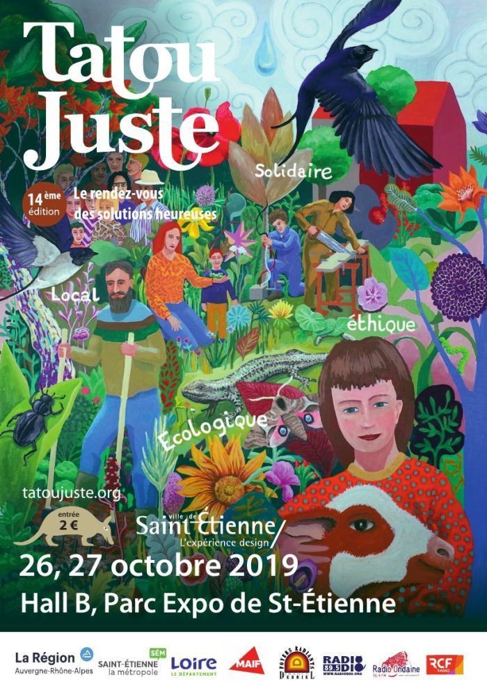 [Salon] TATOU JUSTE, le rendez-vous des solutions heureuses, édition 2019