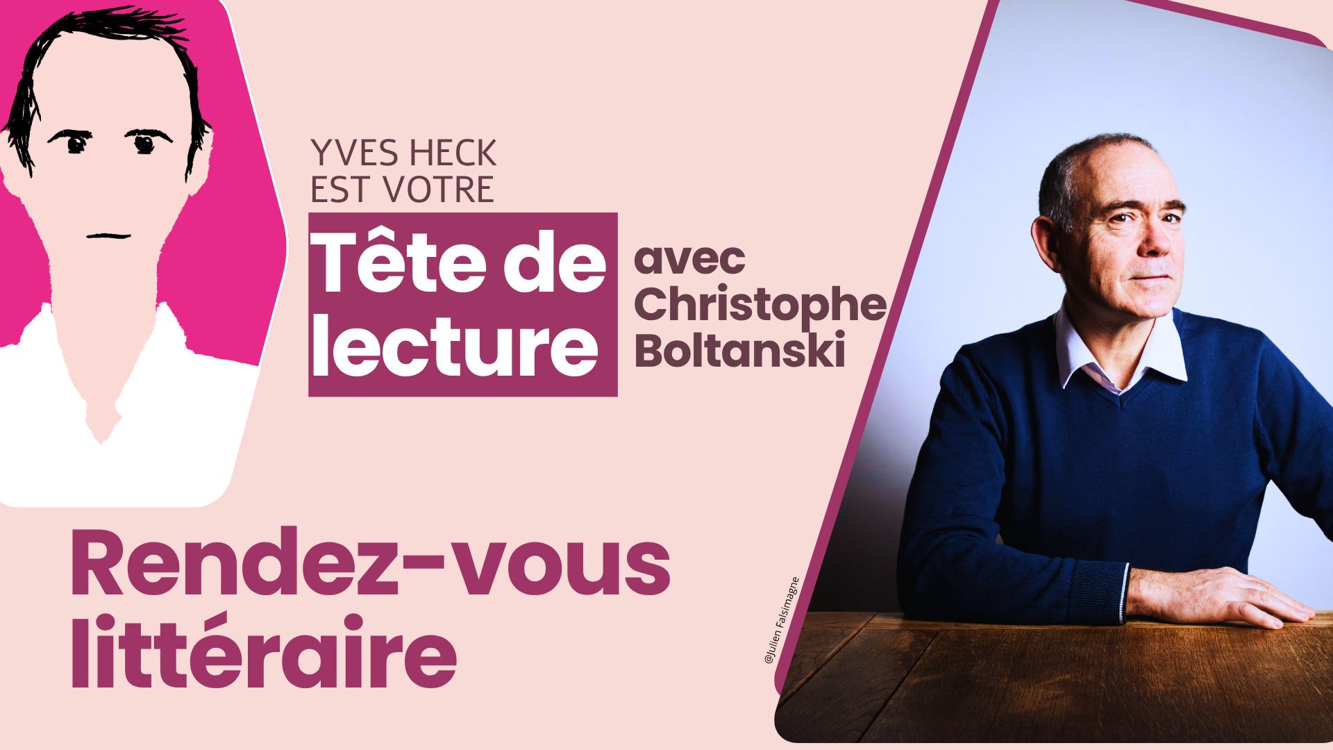 Tête de lecture avec Christophe Boltanski