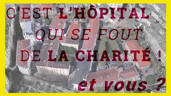 (appel citoyen aux stéphanois.ses) C'est l'hôpital qui se fout de la Charité ! Et VOUS ?