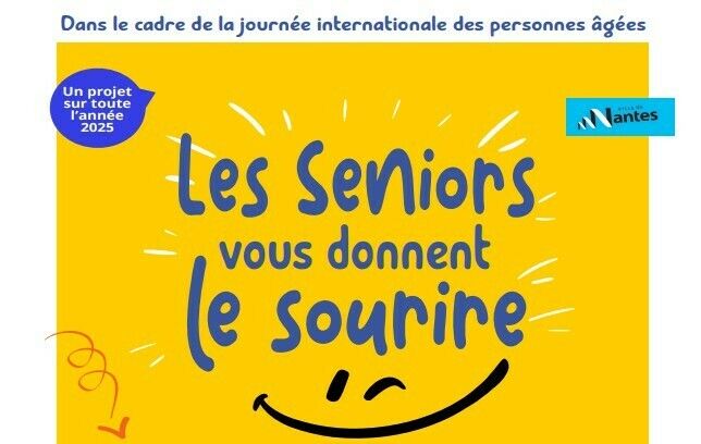 Les seniors vous donnent le sourire