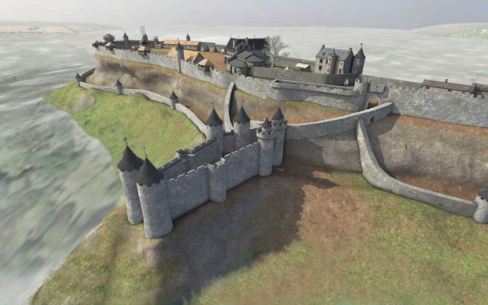 Conférence-diaporama "L'évolution architecturale des châteaux forts"