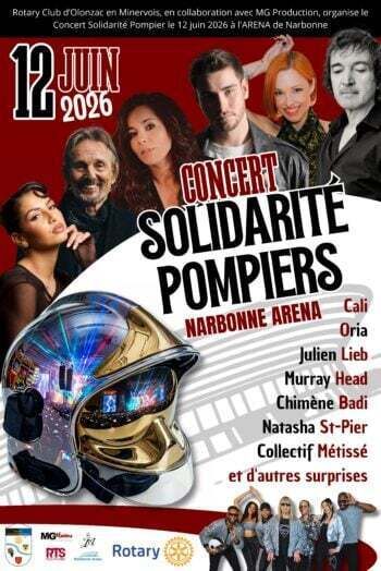 Concert solidarité pompiers