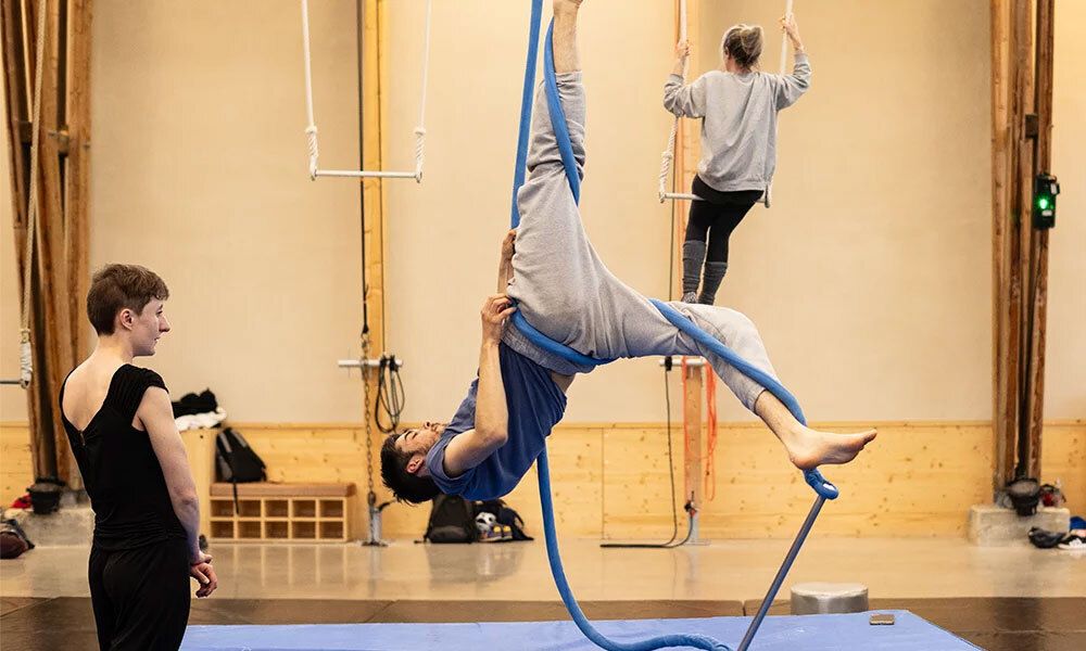 Workshop trapèze-cerceau en duo