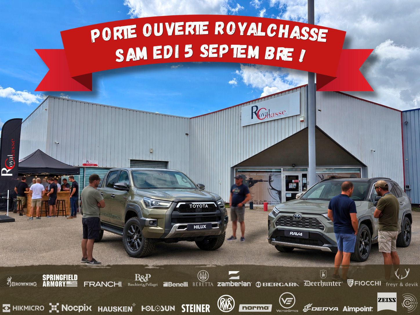 Portes Ouvertes Royal Chasse – Spécial ouverture de la chasse