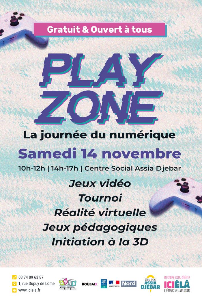Play Zone - La journée du numérique 🤖