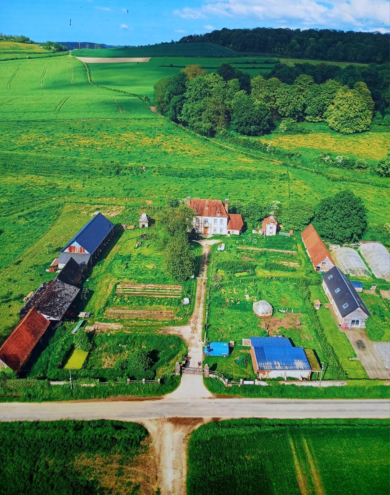 Visite guidée d'une ferme monastique