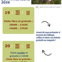 JEP - Visite libre de l'Abbaye