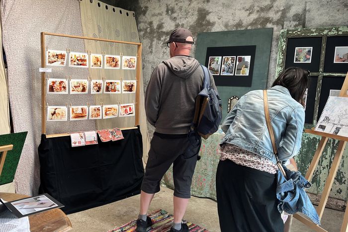 Parcours artistique de l'Art à la Pell