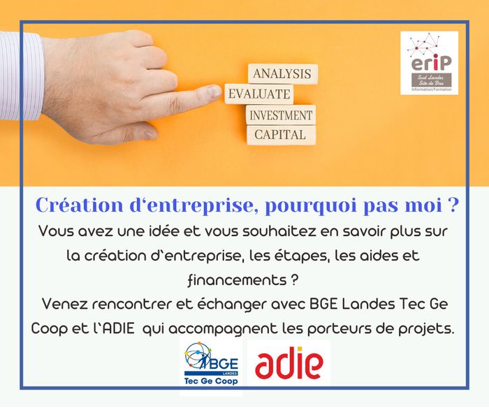 Les étapes de la création d'entreprise