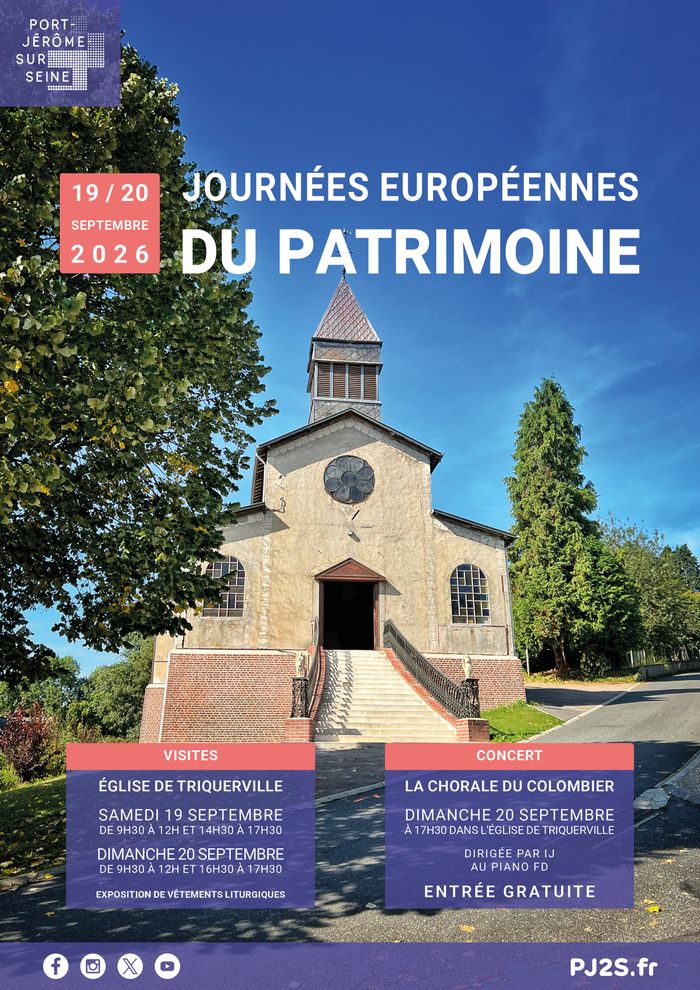 Affiche — Concert de la chorale du Colombier