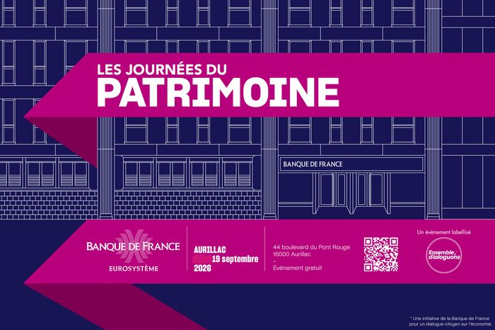 Visite de la Banque de France Boulevard du Pont-Rouge à Aurillac