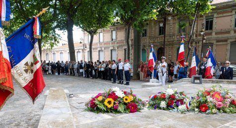 Commémoration de La libération de Narbonne