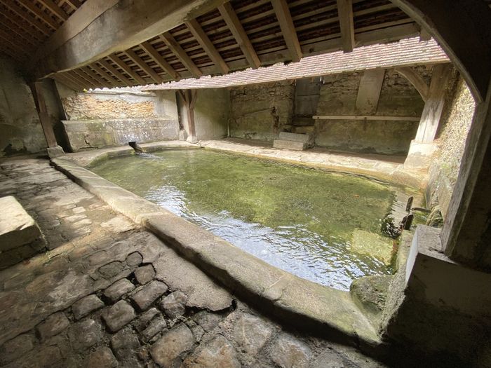Visite du lavoir de Vitry à Guignes