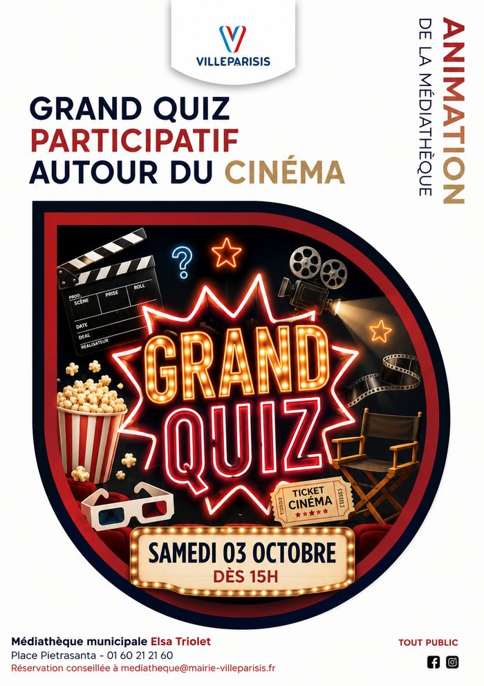 Quiz interactif autours du cinéma