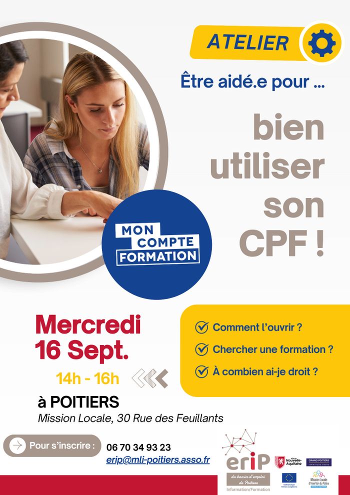 Comment ouvrir son CPF, chercher une formation, et connaître vos droits !