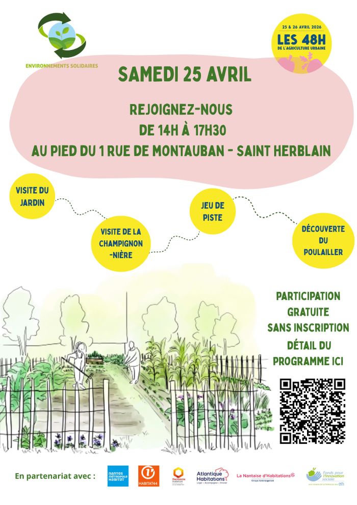 Environnements solidaires fête les 48h de l'agriculture urbaine