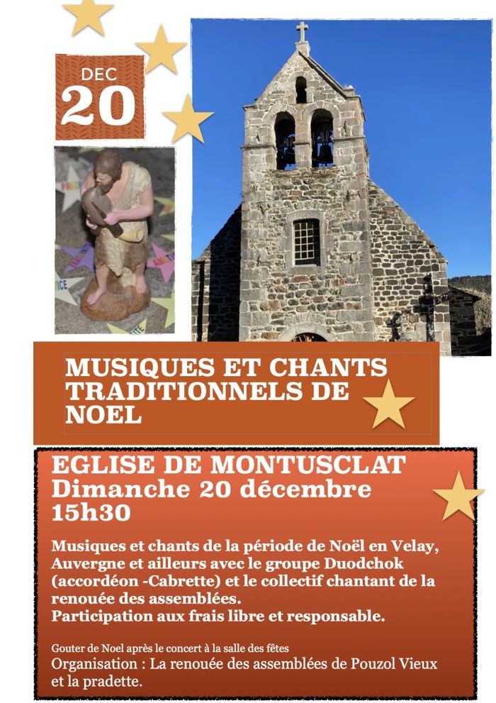 Affiche, Concert de Noël