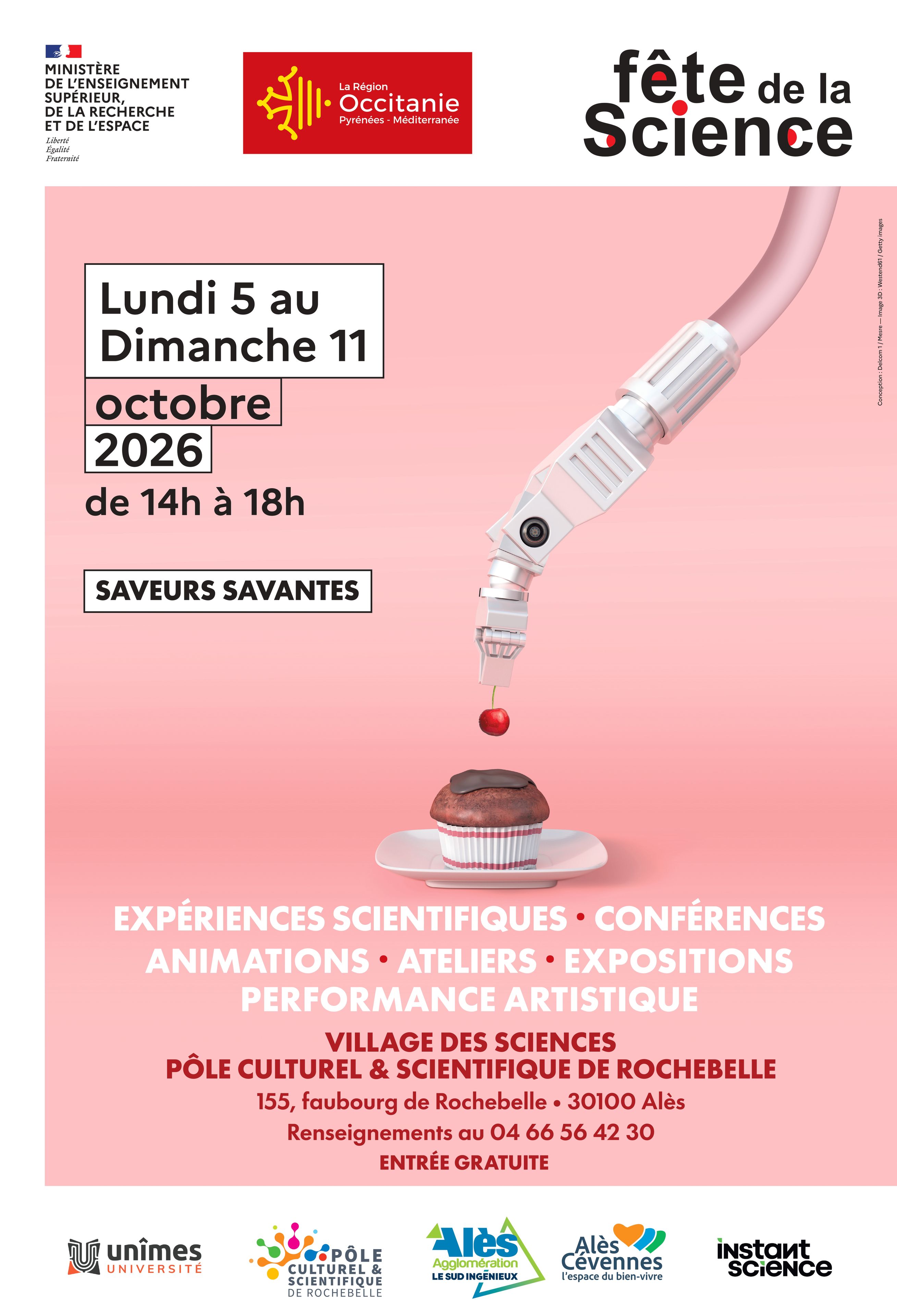 Fête de la Science - Village des Sciences du Pôle Culturel et scientifique de Rochebelle
