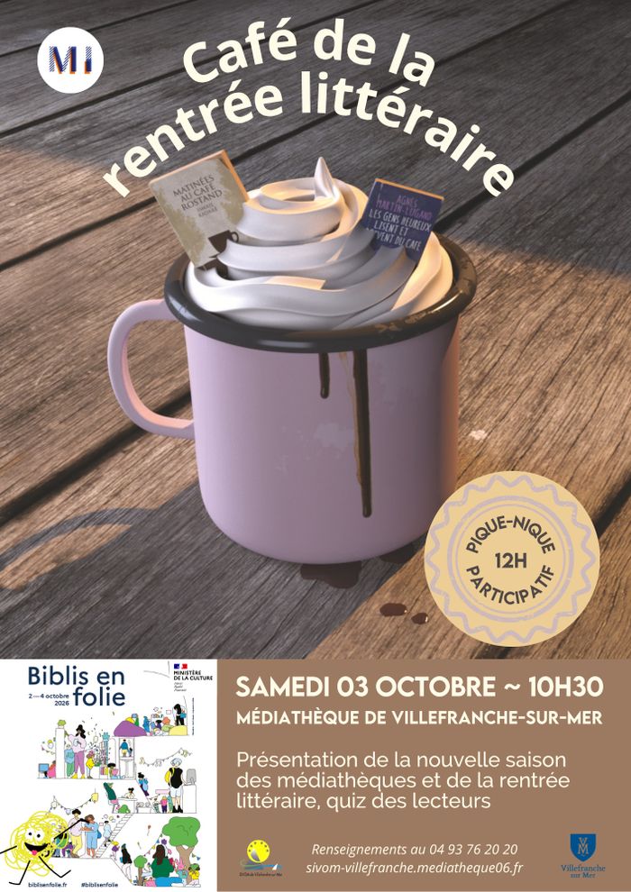 Le café de la rentrée littéraire
