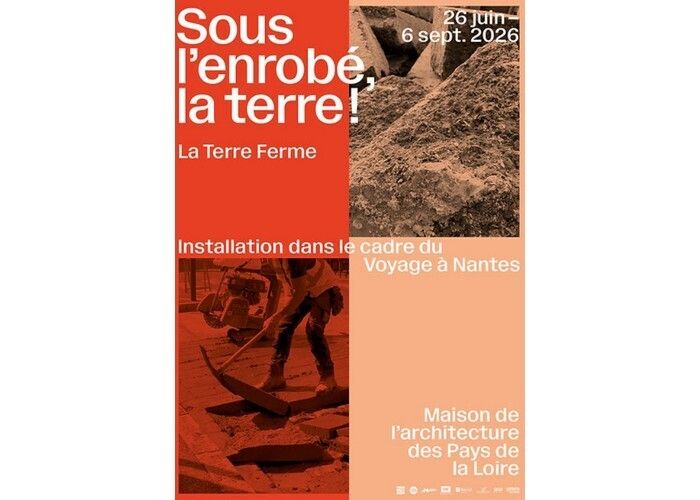 Sous l’enrobé, la terre ! - La Terre Ferme - Installation de Laurence Robert et Sébastien Argant