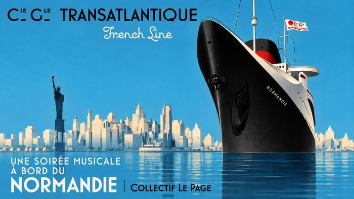 Une soirée musicale à bord du Normandie