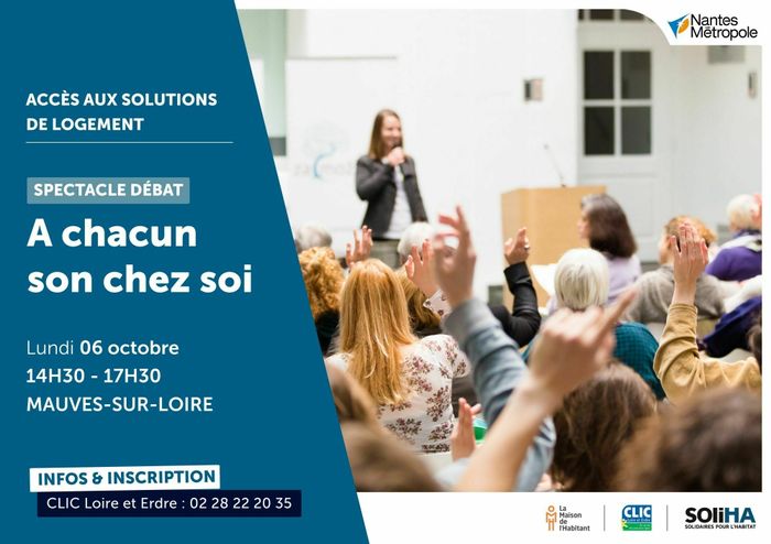 Spectacle débat : à chacun son chez soi