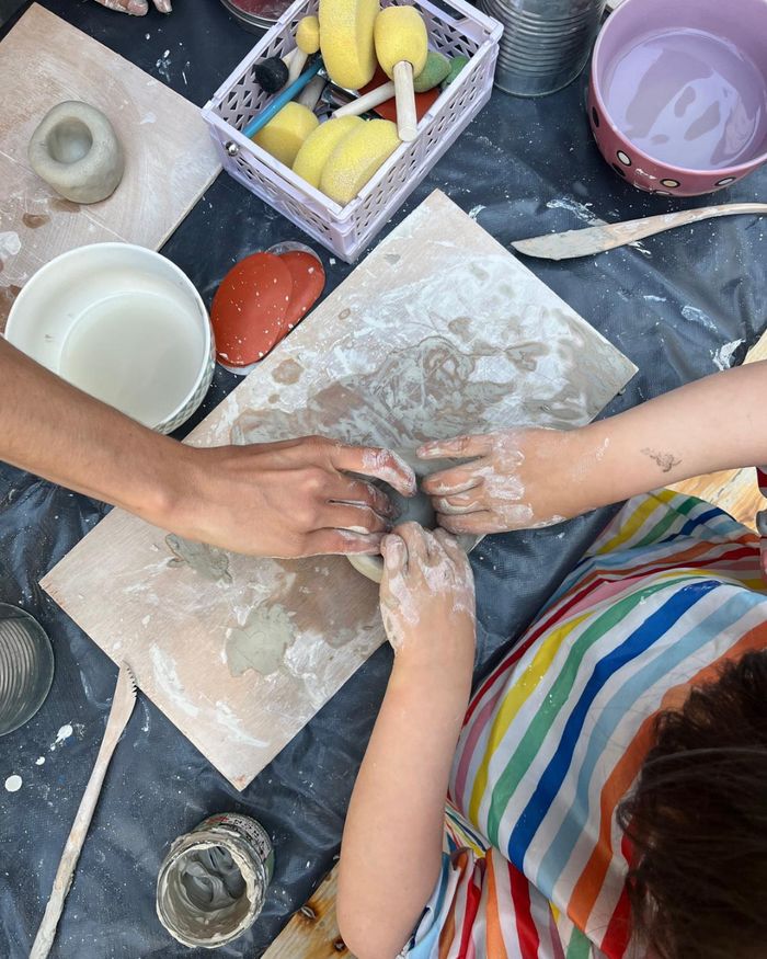 Atelier poterie pour enfants