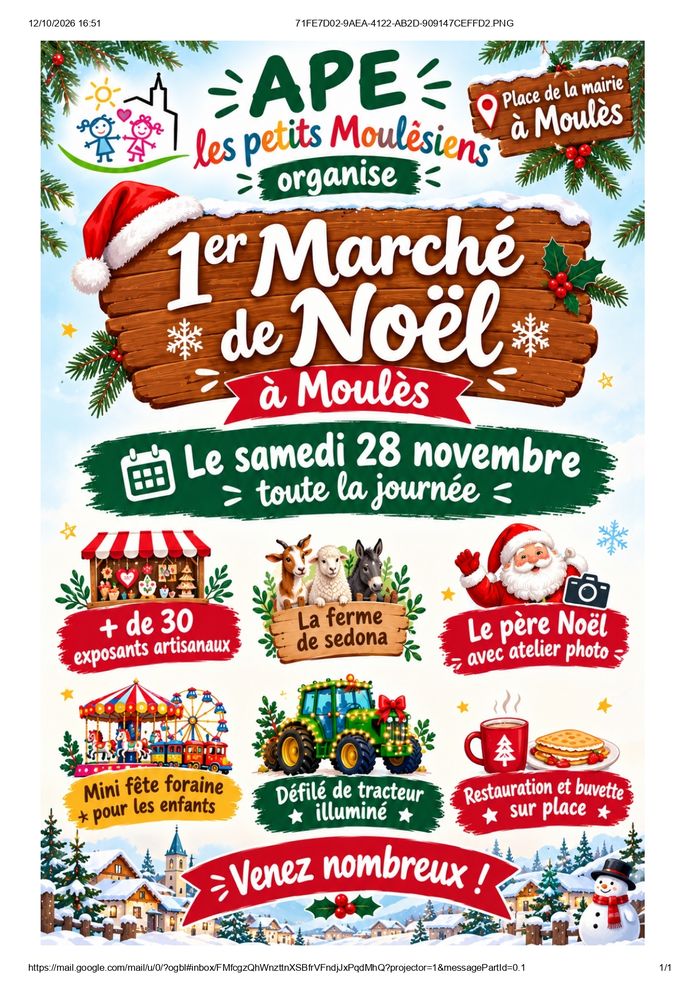 Marché de Noël de Moulès