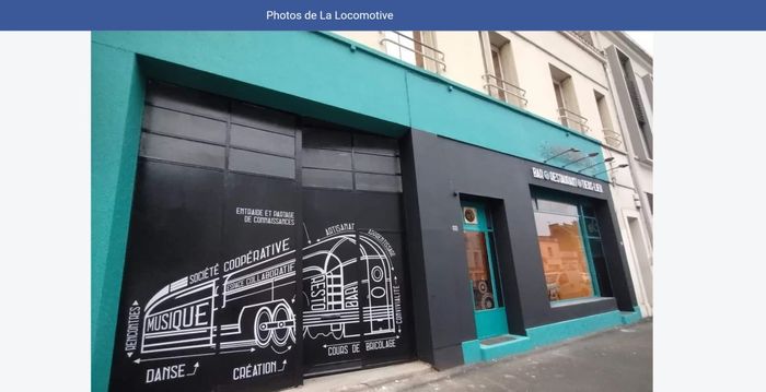 Affiche — Bal à la Loco