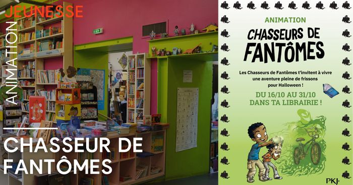 Escape game jeunesse : Chasseurs de Fantômes, Photo : Librairie Mollat · OpenAgenda