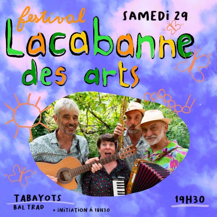 Affiche — Tabayots à Lacabanne des Arts