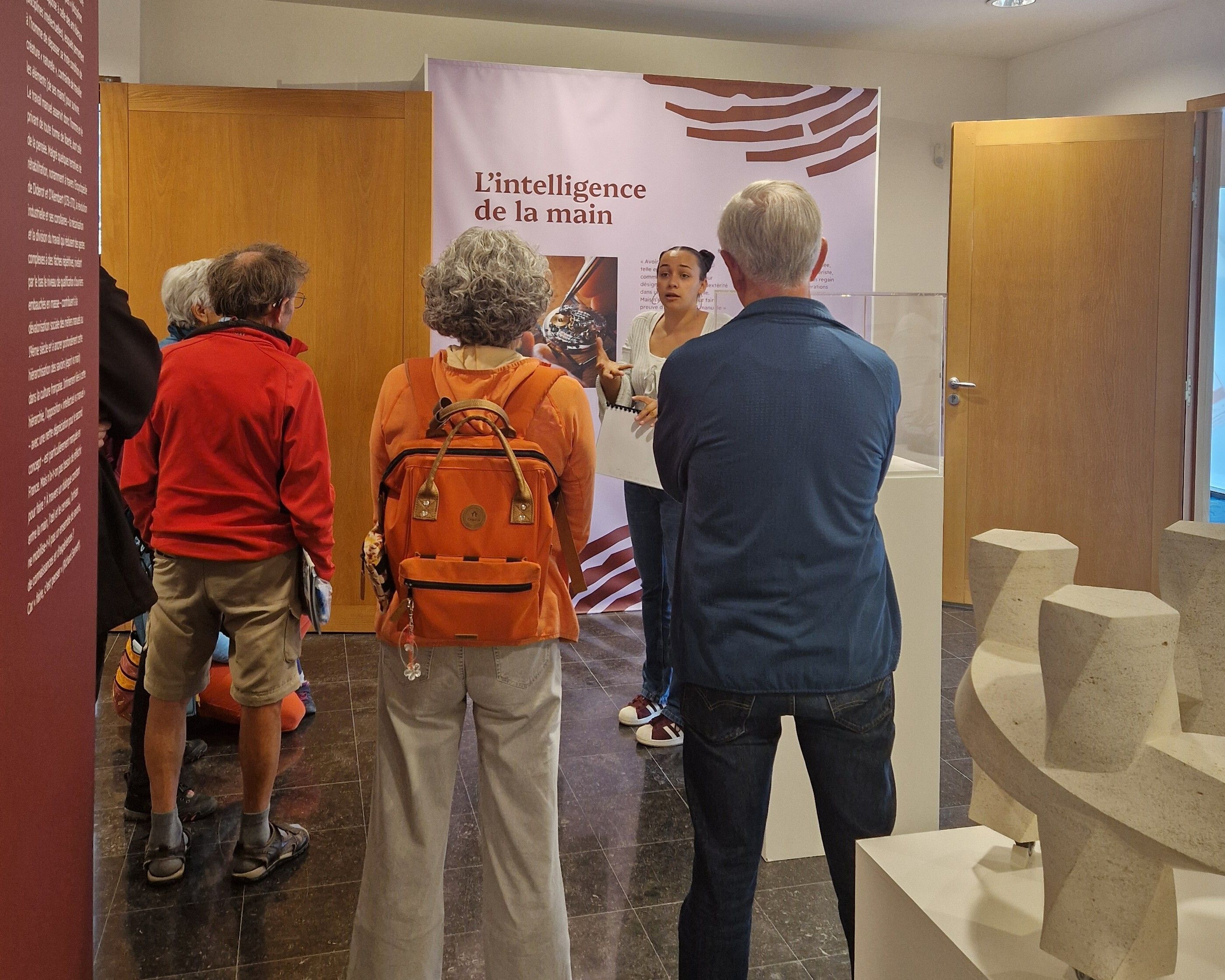 Visite guidée de l'exposition temporaire « L'intelligence de la main »