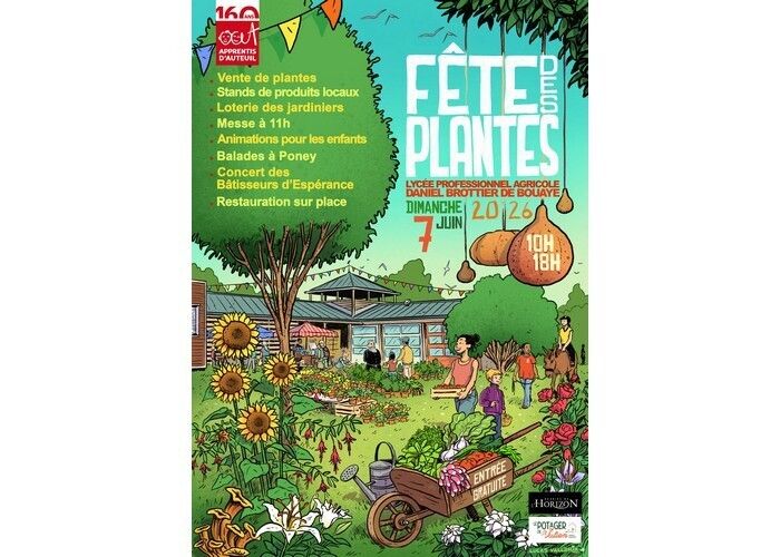 Fête des Plantes au Lycée agricole Daniel Brottier