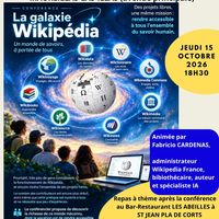Conférence sur "La galaxie Wikipédia" par Fabricio Cardenas