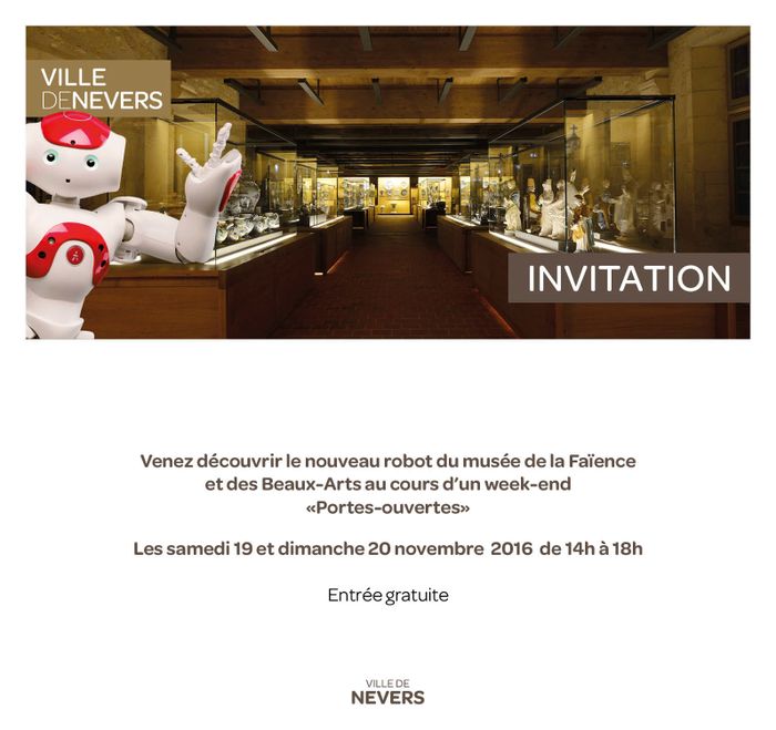 Un robot au Musée