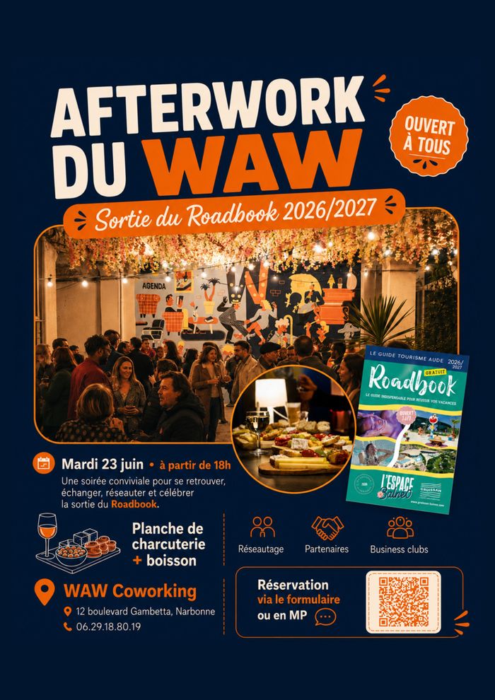 Afterwork au Waw pour le Road book