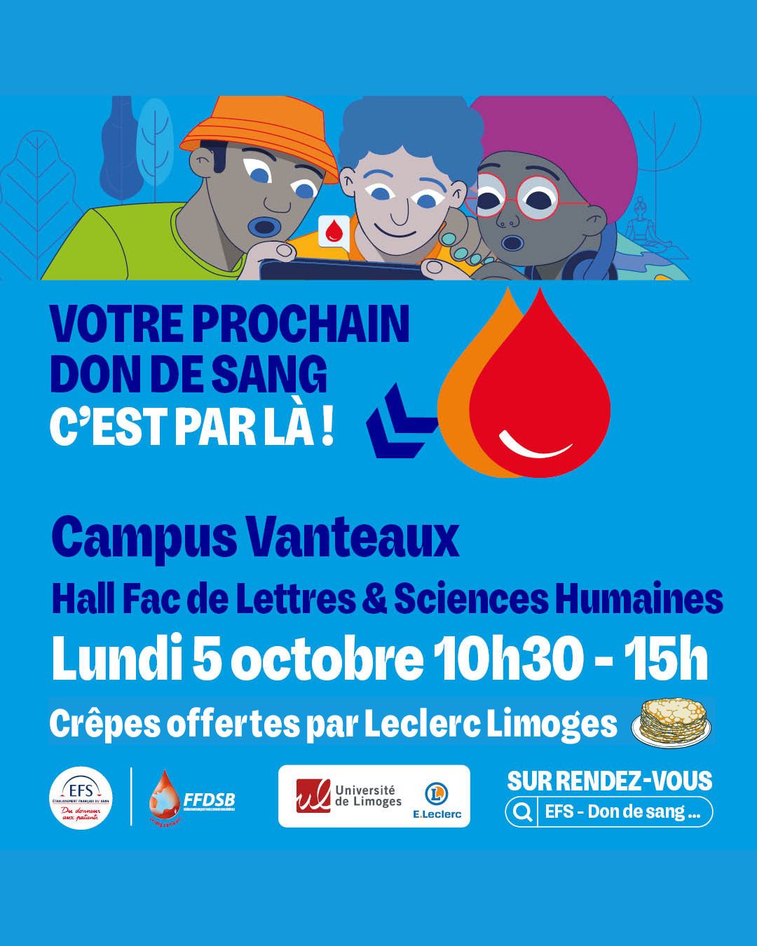 Collecte de sang