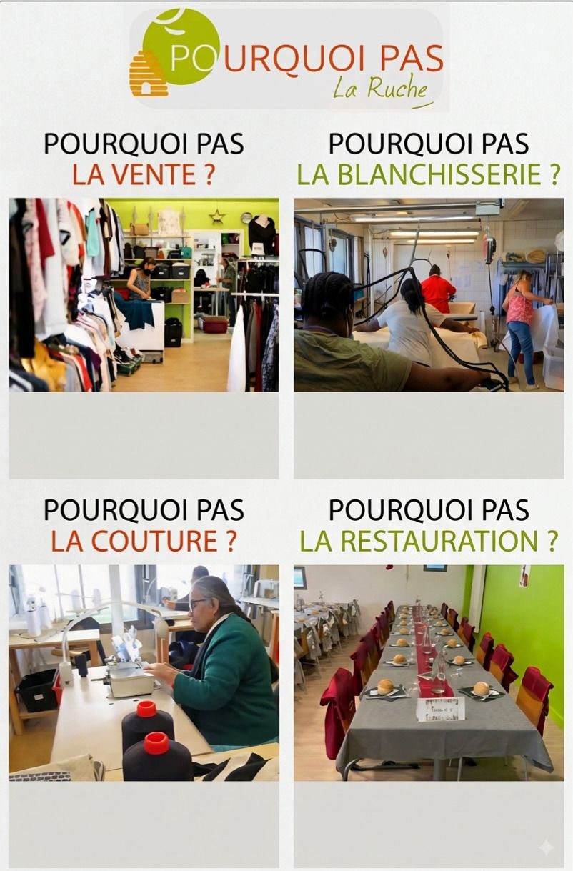Visite des ateliers Pourquoi pas la ruche