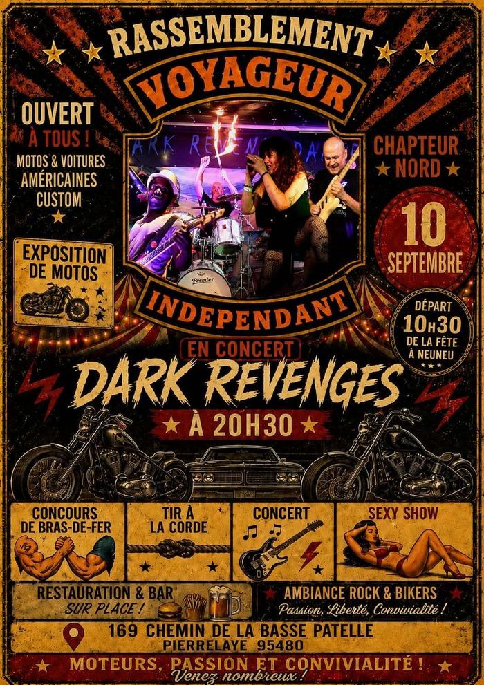 Concert Dark Revenges 10 sept Perrelaye