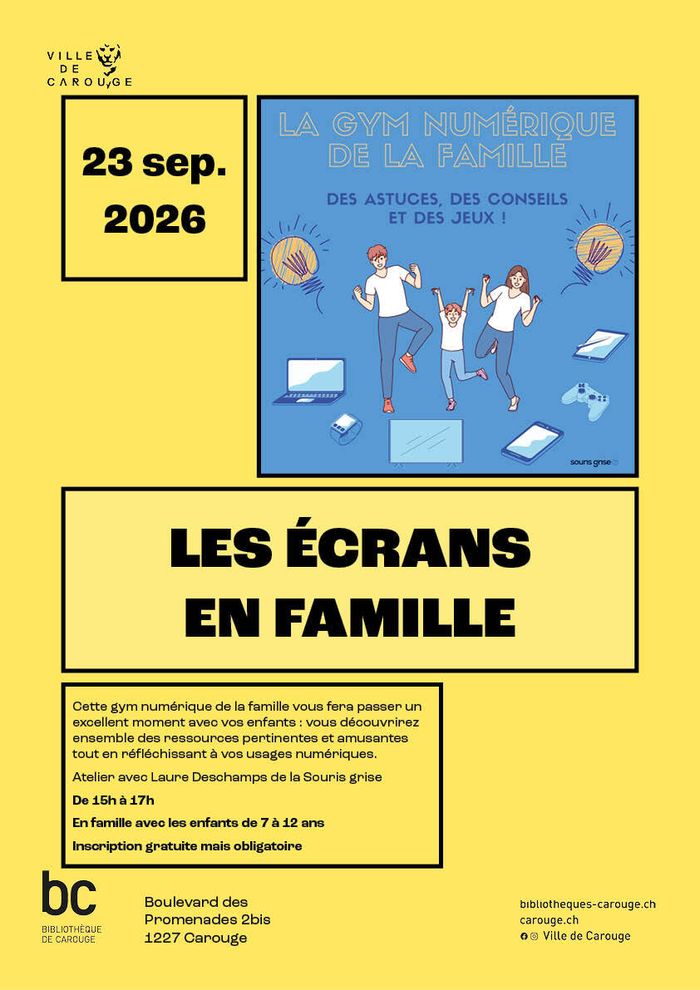 La gym numérique de la famille : des astuces, des conseils et des jeux !