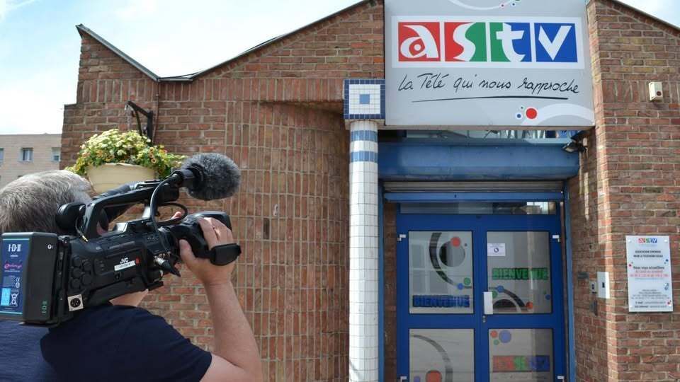 Visite des studios de l'ASTV