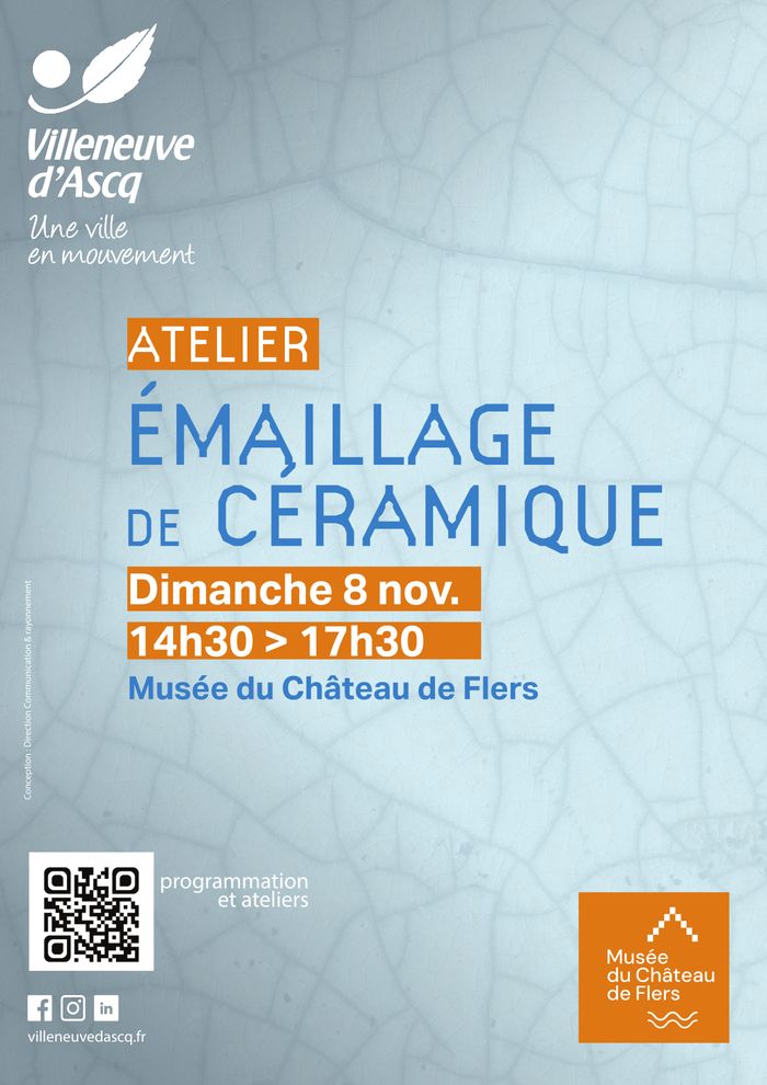 Atelier émaillage de céramique