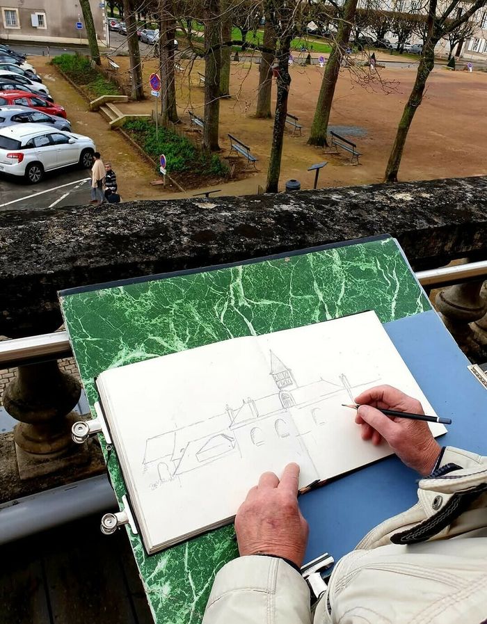 Nevers, une ville à croquer ! - Atelier dessin