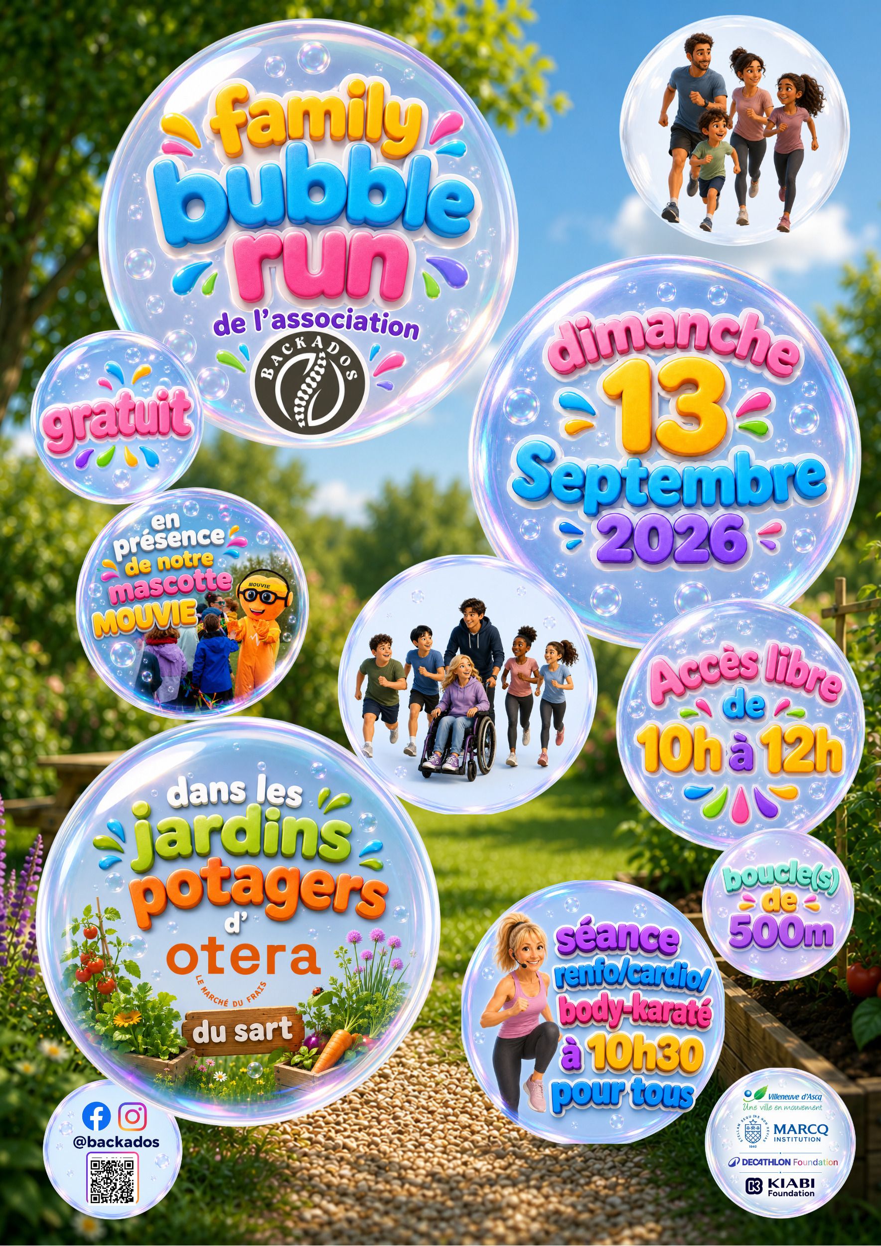 Bubble Run Familiale